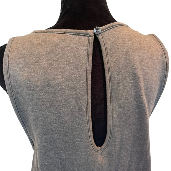 NWT Splendid sleeveless khaki green elastic drawstring waist romper size large - Picture 6 of 11